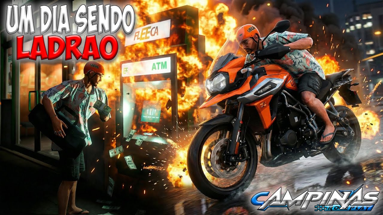 Explodindo CAIXAS ELETRONICOS e FUGINDO de TIGER 1200! - Campinas RP - #40