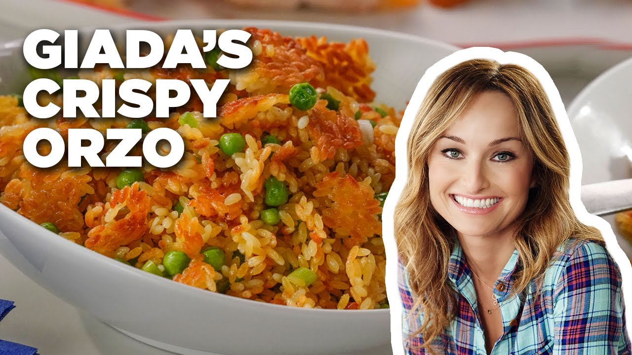 Cook Crispy Orzo and Peas with Giada De Laurentiis | Giada Entertains | Food Network