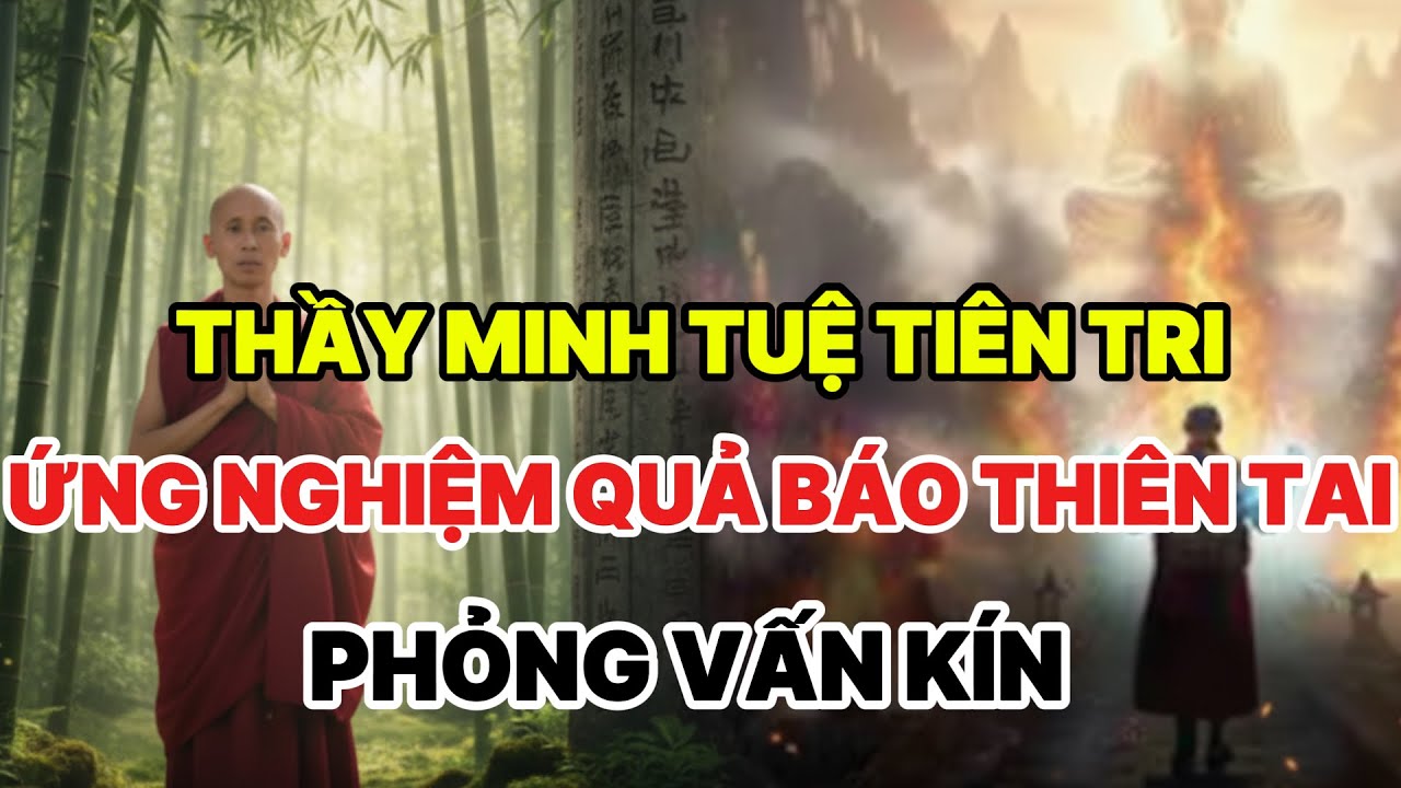 Tâm Sự Cùng Thầy Minh Tuệ: Tiên Tri Quả Báo Thiên Tai Của Thầy
