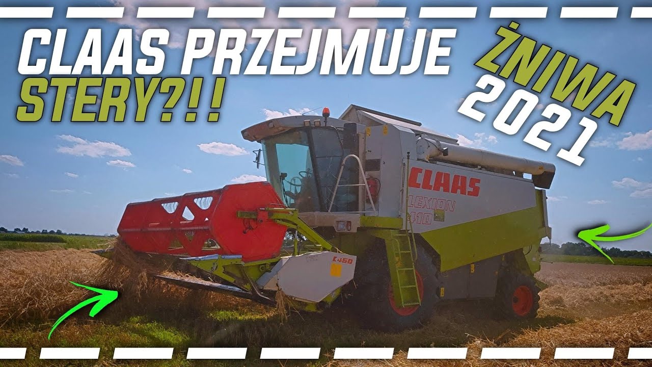 ✔Żniwa 2021✔Claas Lexion 410✔żyto hybryda✔10 ton z hektara!✔