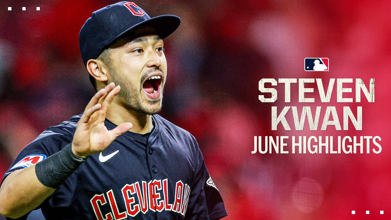 Steven Kwan is batting .360 days before his 1st MLB All-Star Game! (Full June 2024 highlights)