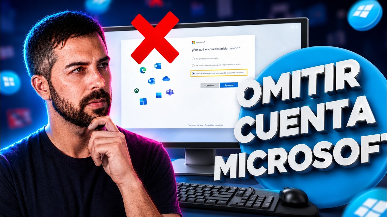 ✅ Instalar Windows 11 Sin Cuenta Microsoft 2025
