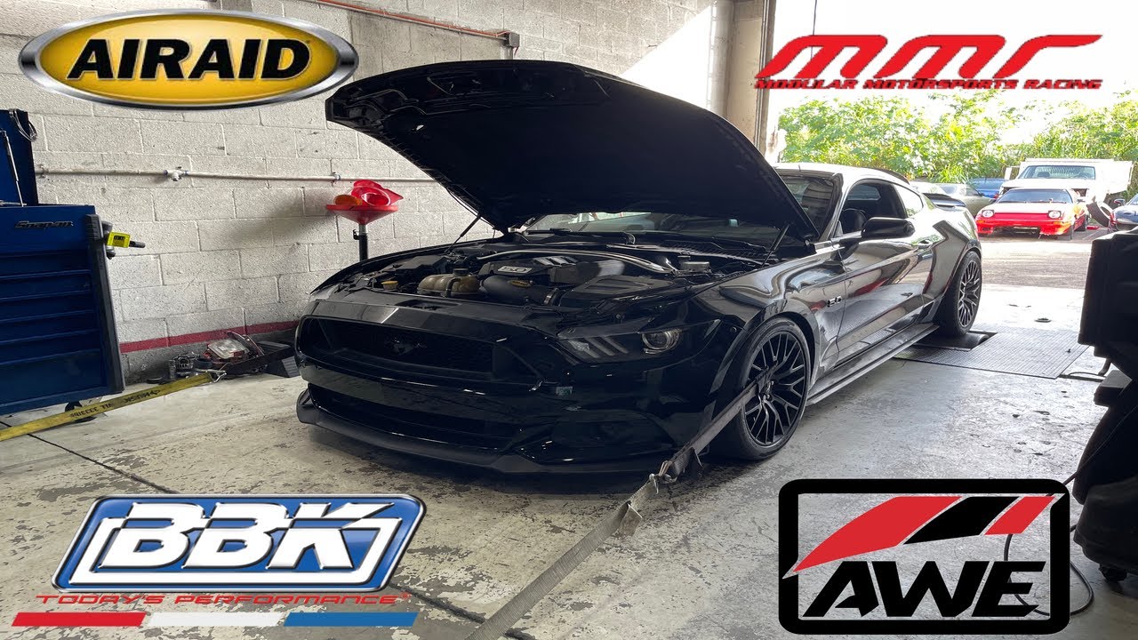 Mustang Gt BBK 90 мм дроссельная заслонка Dyno и установка *Максимальные усилия, не требуется нас...
