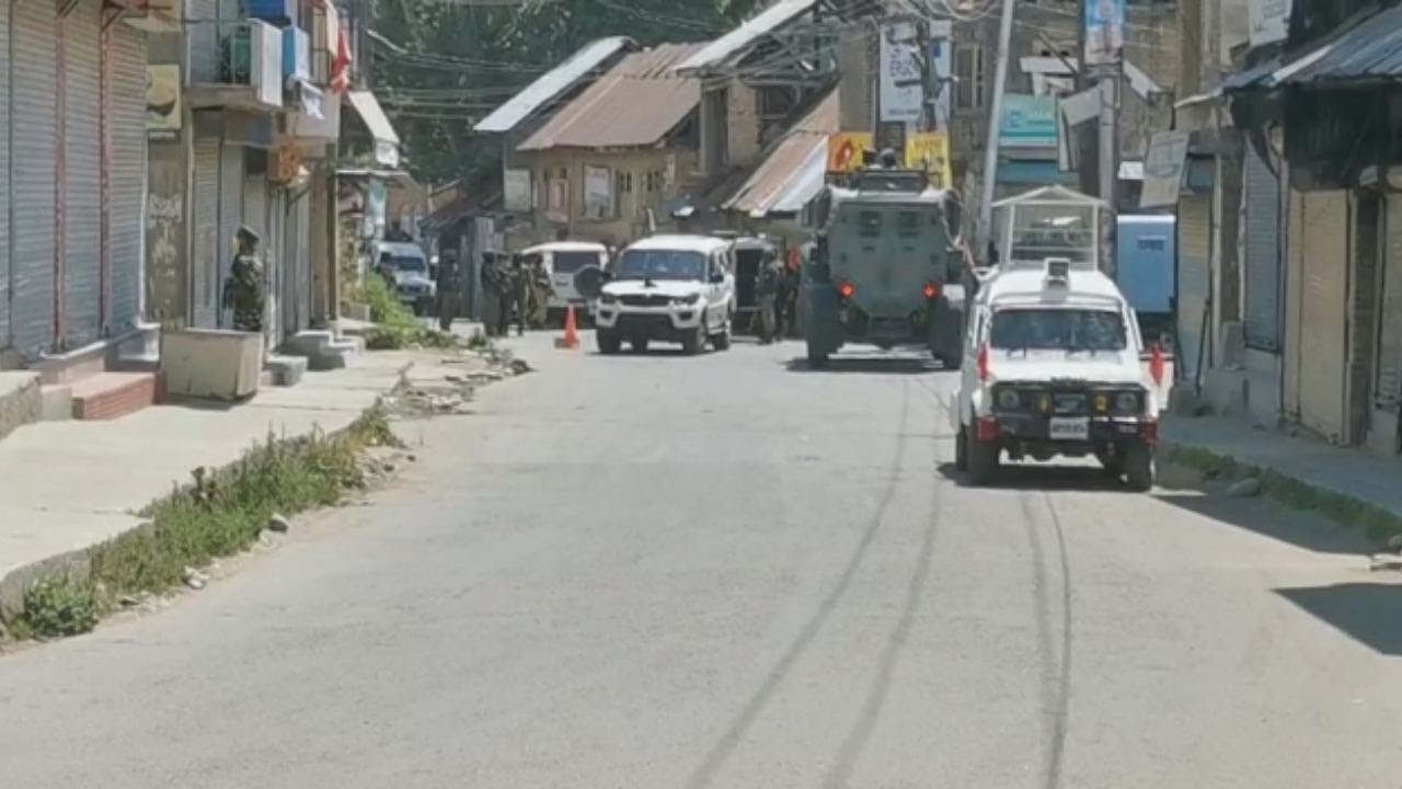 Grenade Attack By Militants At Security Forces In Shopian