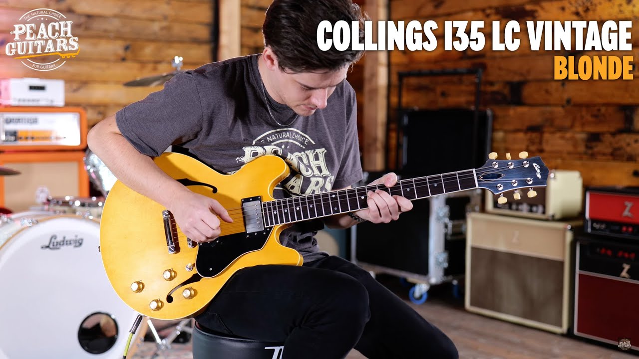 No Talking...Just Tones | Collings I35 LC Vintage - Blonde