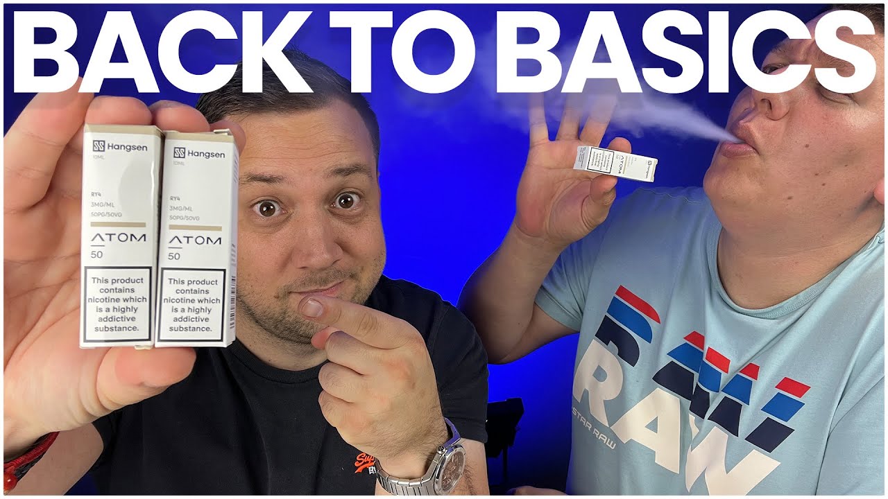 The Best Vaping Starter Kit Eliquid //  Hangsen Atom RY4 Review