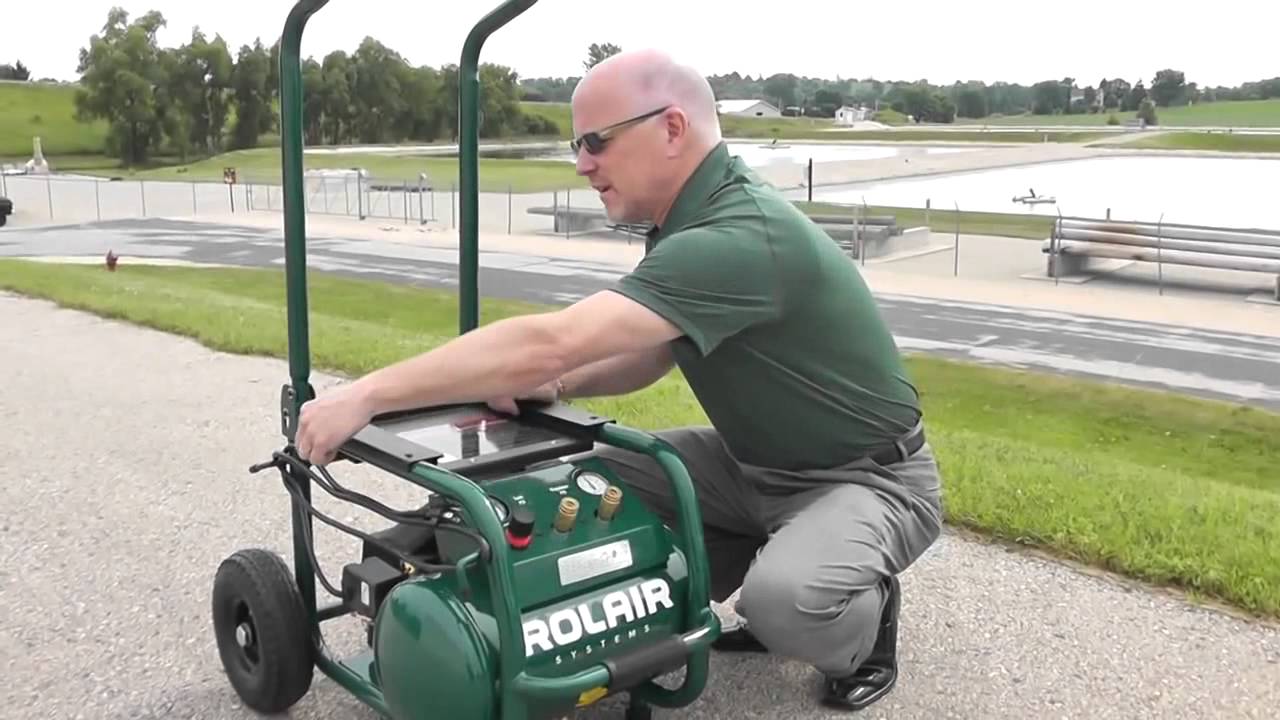 Rolair VT25BIG 2.5 HP Wheeled Compressor Review 2018