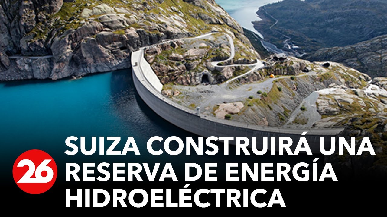 Suiza utilizará energía hidroeléctrica