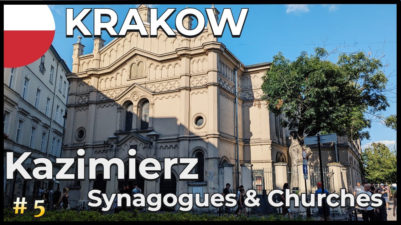 Krakow Strolls #5: Kazimierz | Jewish Quarter & Two Religions | Narr.