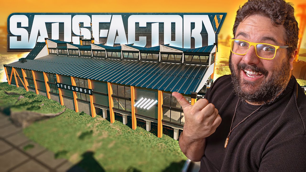 Satisfactory me rappelle pourquoi j'adorais Minecraft!