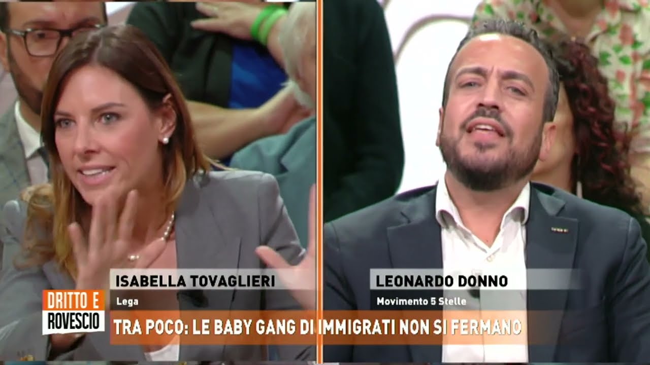 Leonardo Donno ospite a Dritto e Rovescio - 29/9/2023