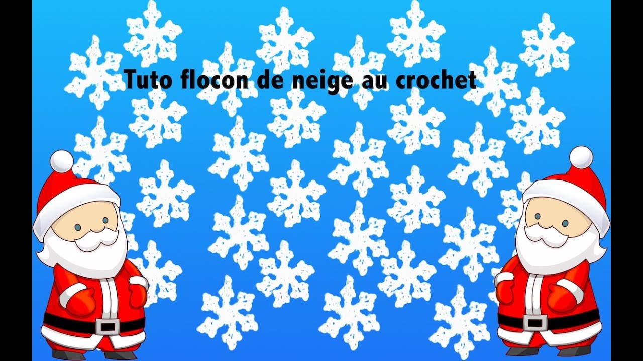 Tuto flocon de neige au crochet