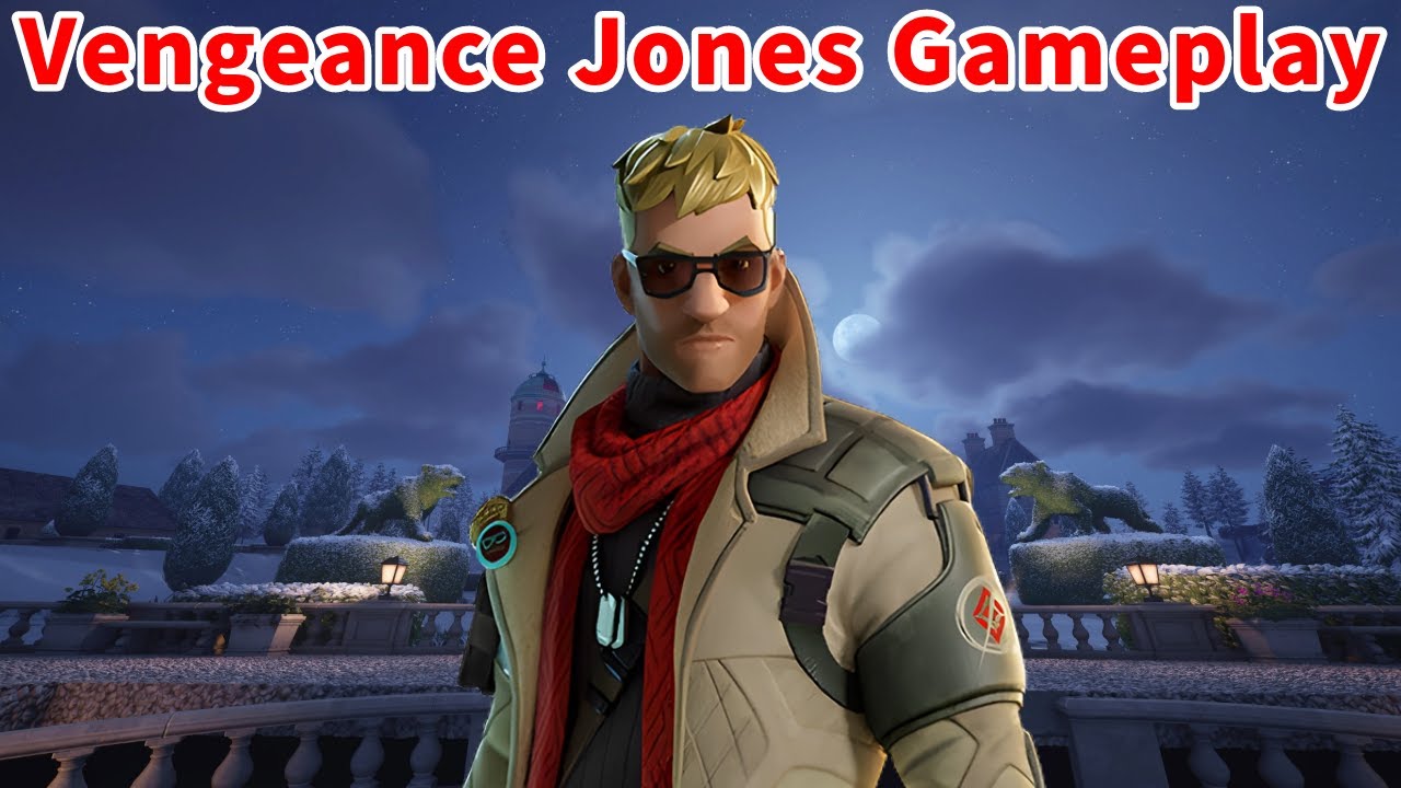 Vengeance Jones Gameplay | Fortnite - No Commentary