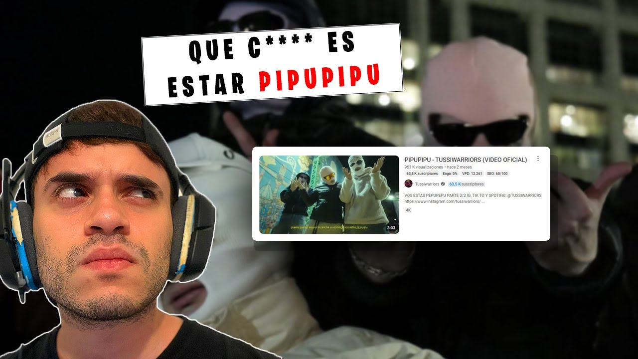 REACCIONANDO a los TUSSIWARRIORS - ¿QUE c**** ES estar PIPUPIPU?