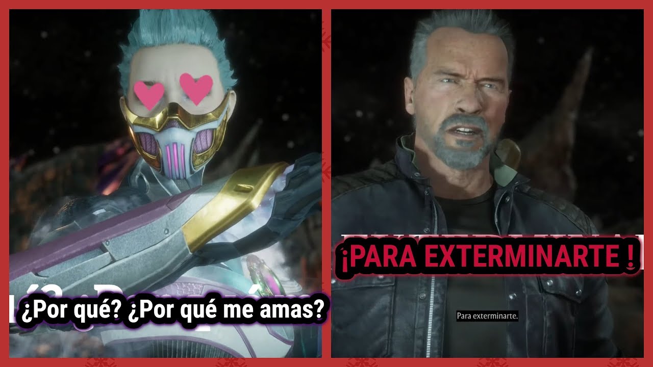 MORTAL KOMBAT 11 - TERMINATOR-  DIÁLOGOS EN ESPAÑOL LATINO