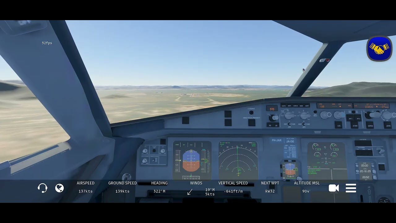 INFINITE FLIGHT - A320 - SBFL RNAV Y RWY 32