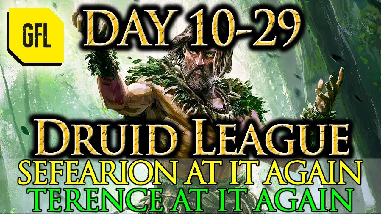 Path of Exile 2 0.4, Druid League Highlights Day #10-29 SEFEARION AT IT AGAIN, TERENCE AT IT AGAIN!