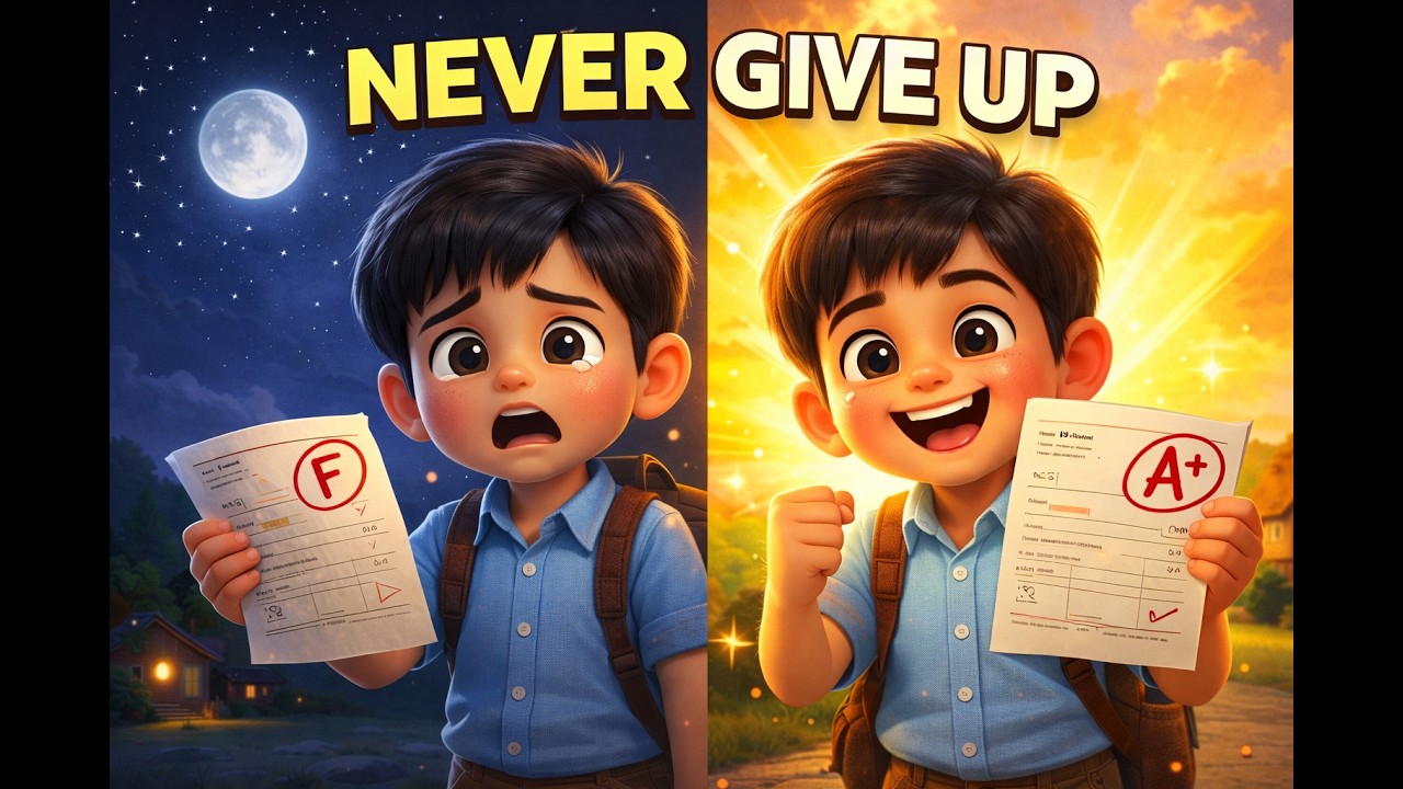Never Give Up | Believe in Yourself | Inspirational Kids Story
