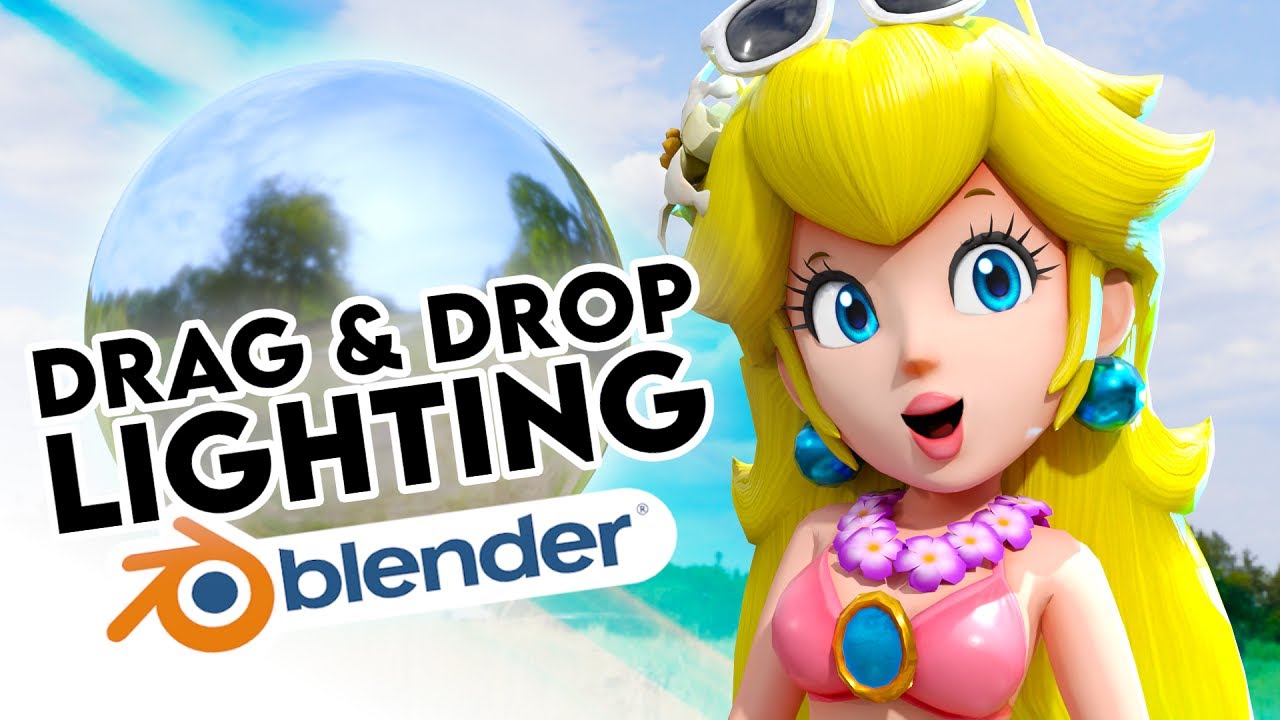 Easy HDRI Lighting in Blender 4.0!