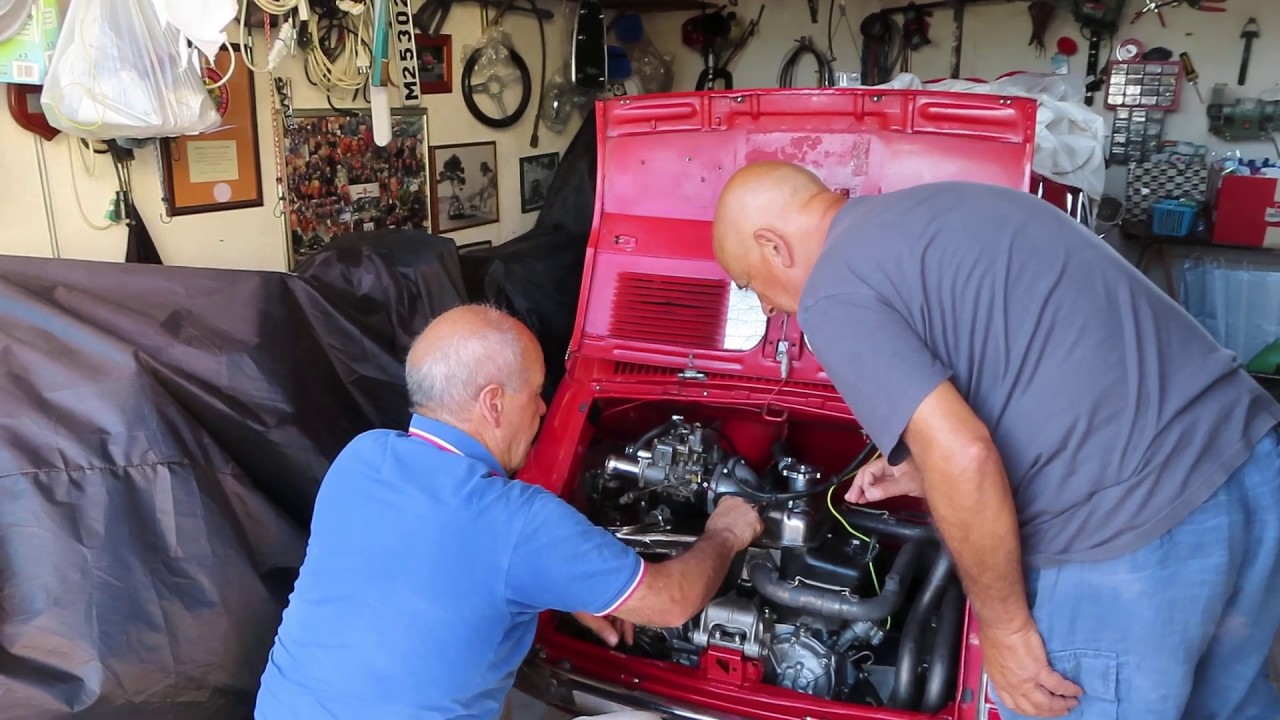 Sicilia. Bicilindrate, Fiat 500 Giannini TV, preparatore.