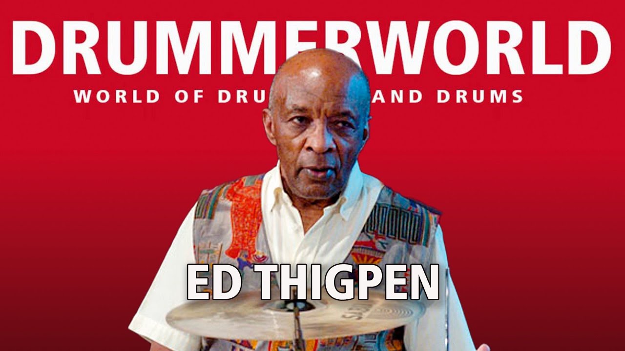 Ed Thigpen DRUM LESSON: Brushes: SHUFFLE #edthigpen #drummerworld