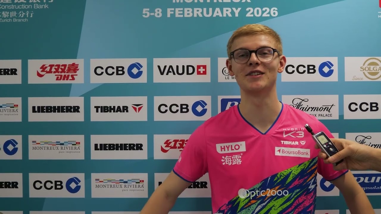 Satisfait de son entrée en matière, Félix Lebrun se projette sur son 1/4 de finale | TOP 16 EUROPÉEN