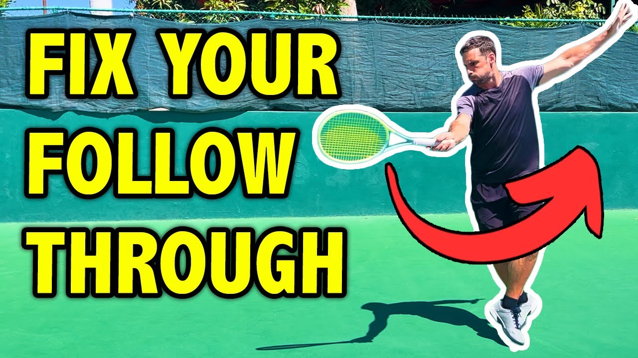 How to fix your FOREHAND FOLLOW THROUGH