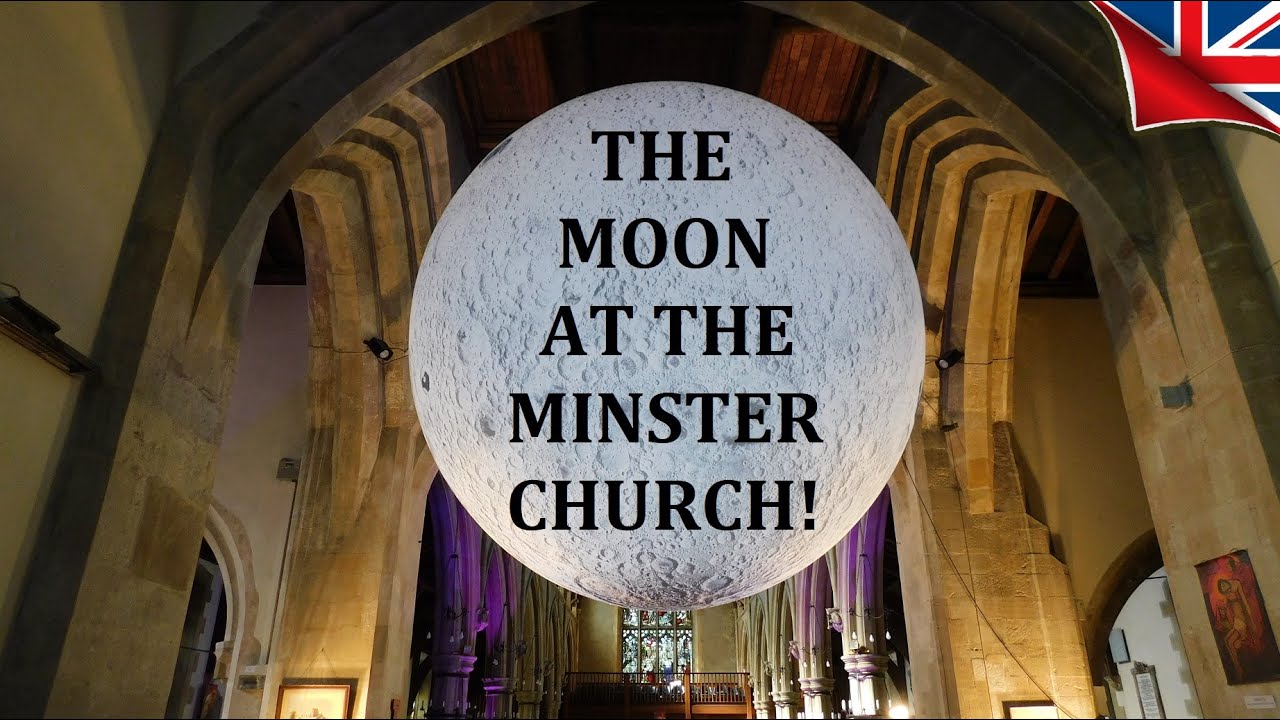 The Moon at The Minster Church, Warminster! 