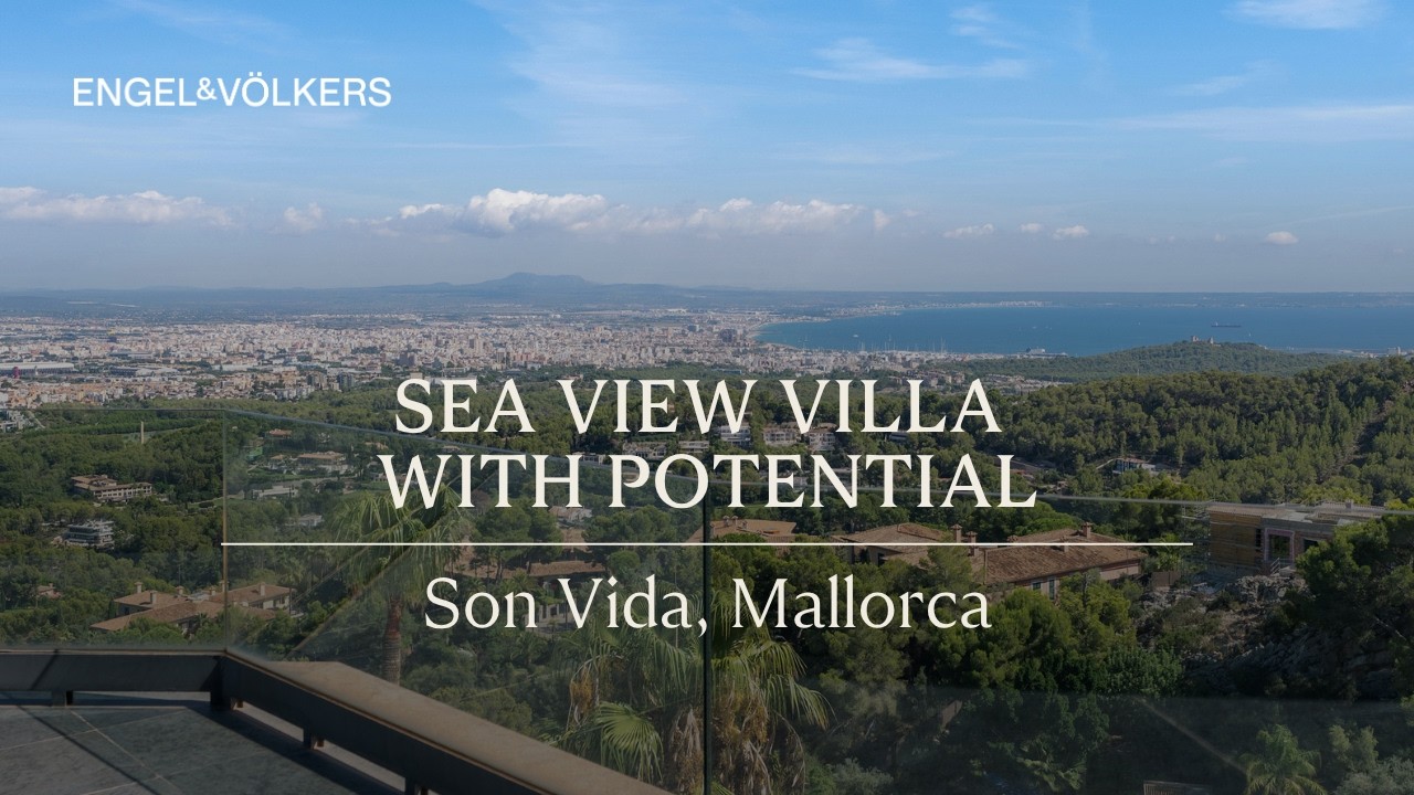 Prime Location Villa with Unobstructed Sea Views in Son Vida, Mallorca