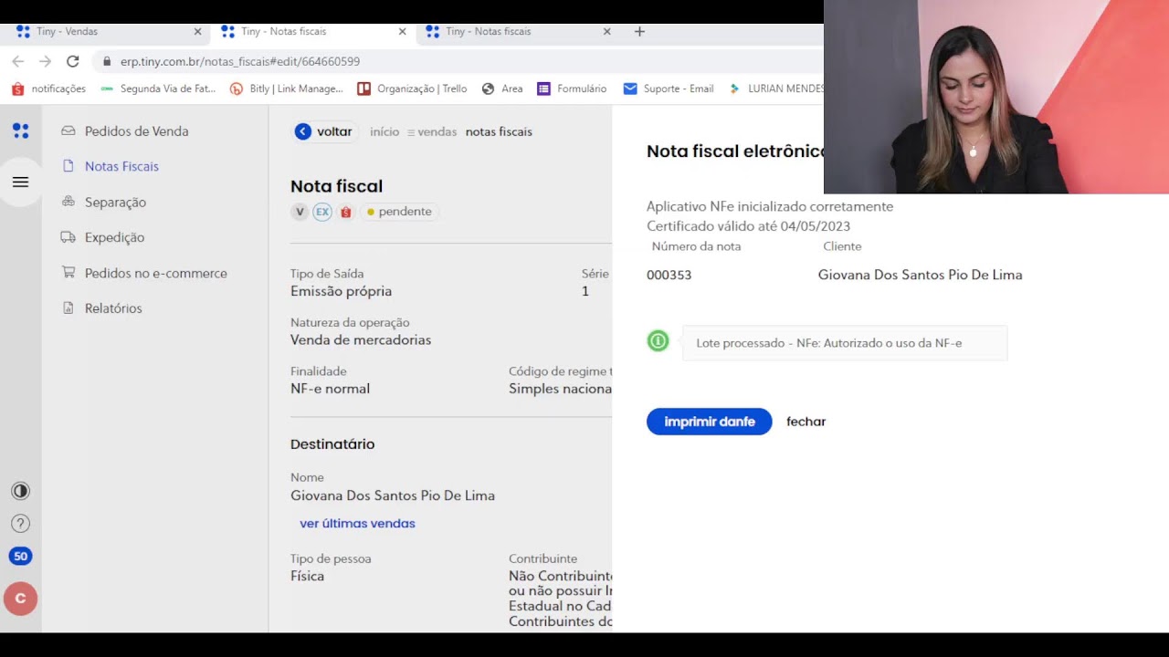 Como configurar Tiny na shopee emissão de Notas fiscais