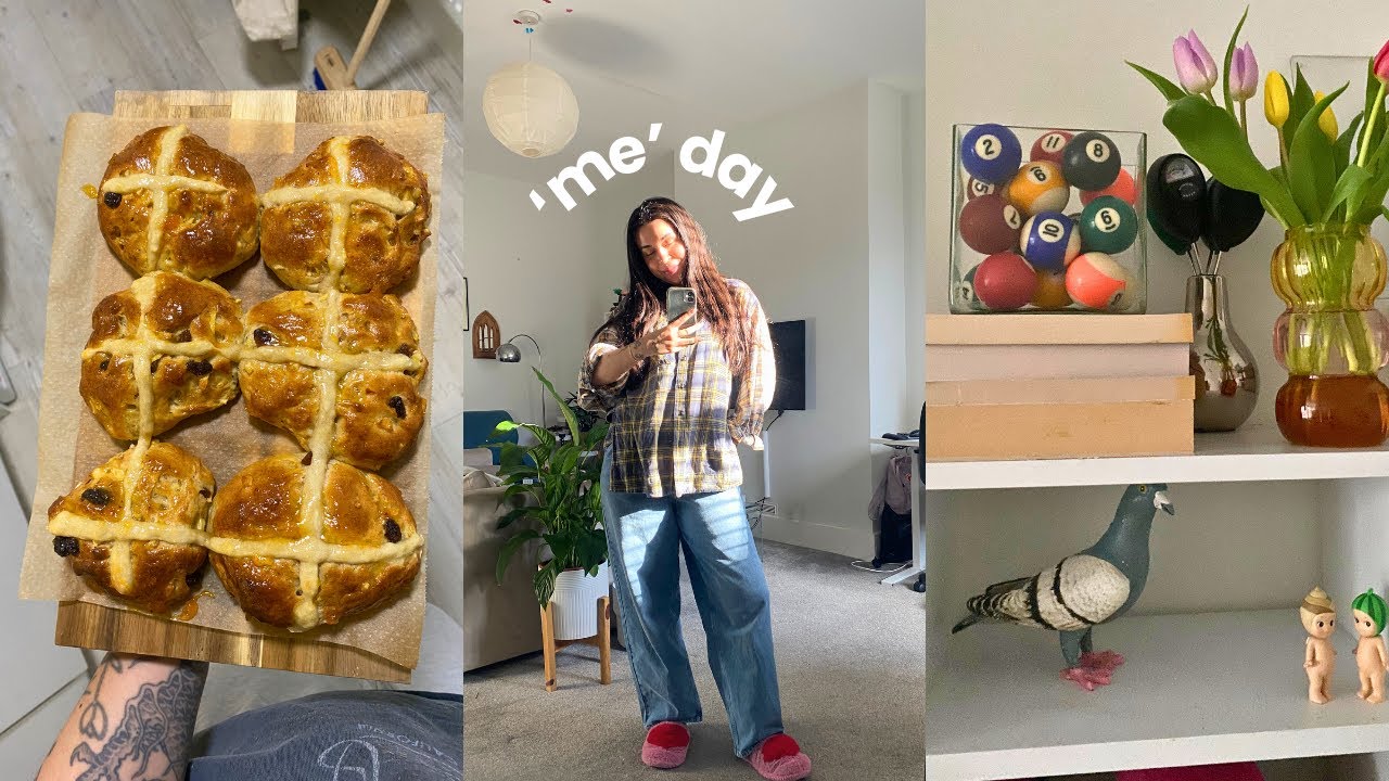 VLOG: slow paced day...baking, yoga, journalling & enjoying myself