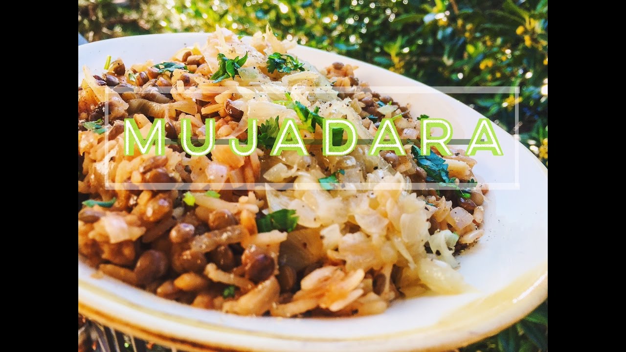 Mujadara: Lentejas Árabes