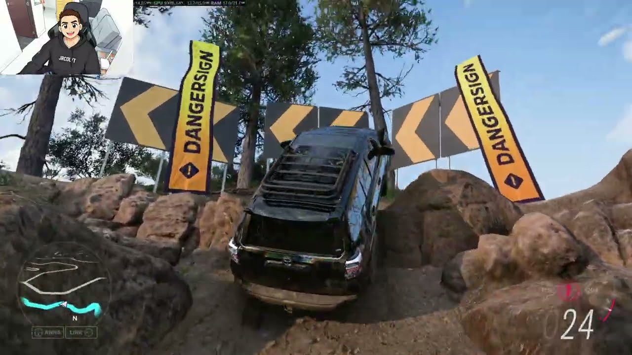 LA RUTA MAS DIFICIL DEL FORZA HORIZON 5/ INCREIBLE / TOYOTA 4RRUNER