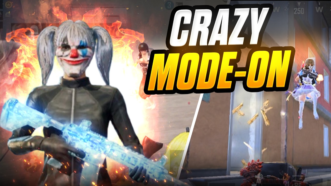 Tagu Crazy-mod on Hightier lobby interesting fights and cluth's🔥 Solo vs Squad Gamplay || BGMI ||