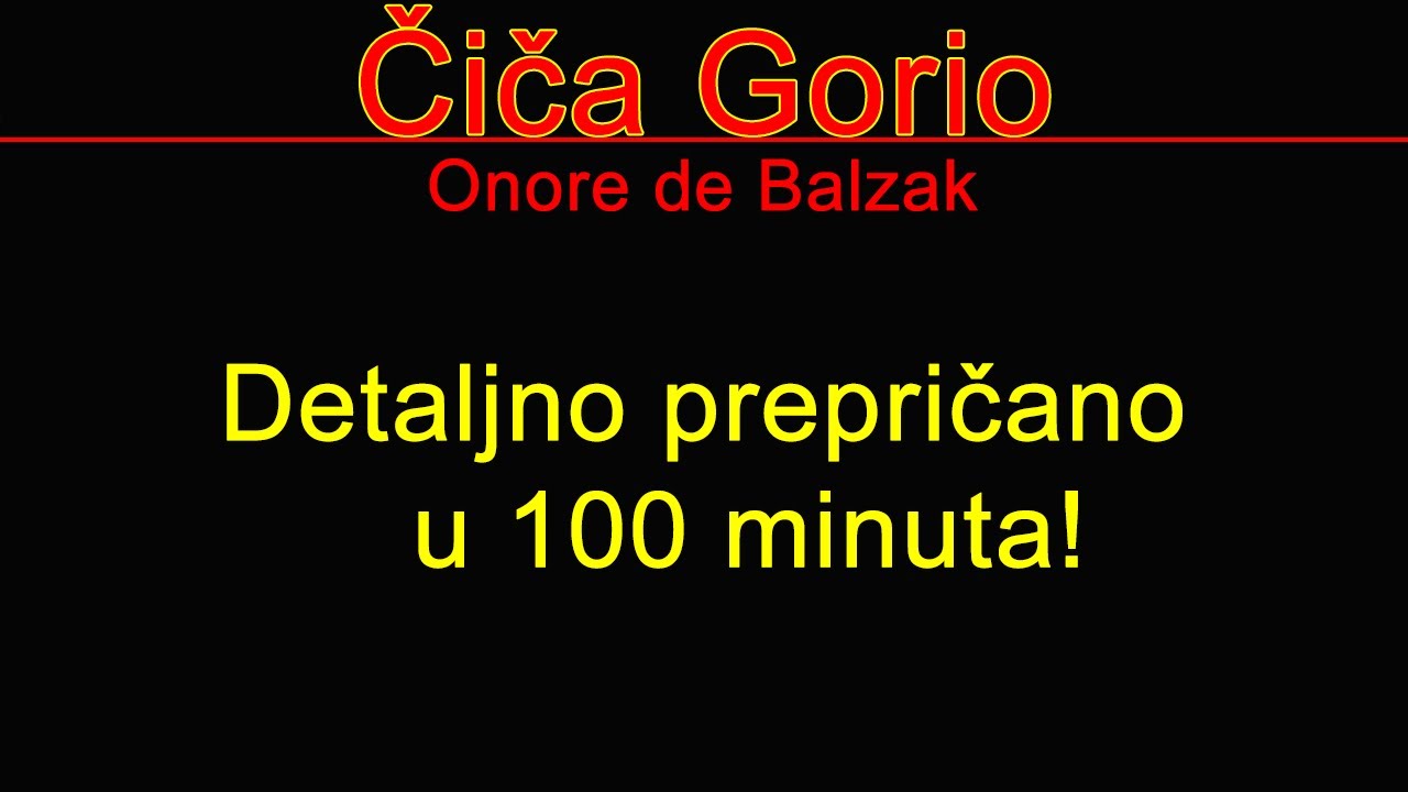 Cica Gorio Prepricano - Skracena Audio Knjiga