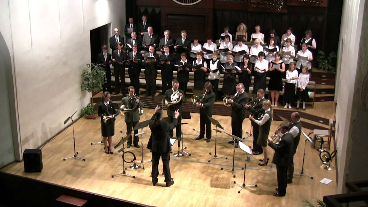 Jihočeští trubači hubertská mše Es dur Koncert 2011