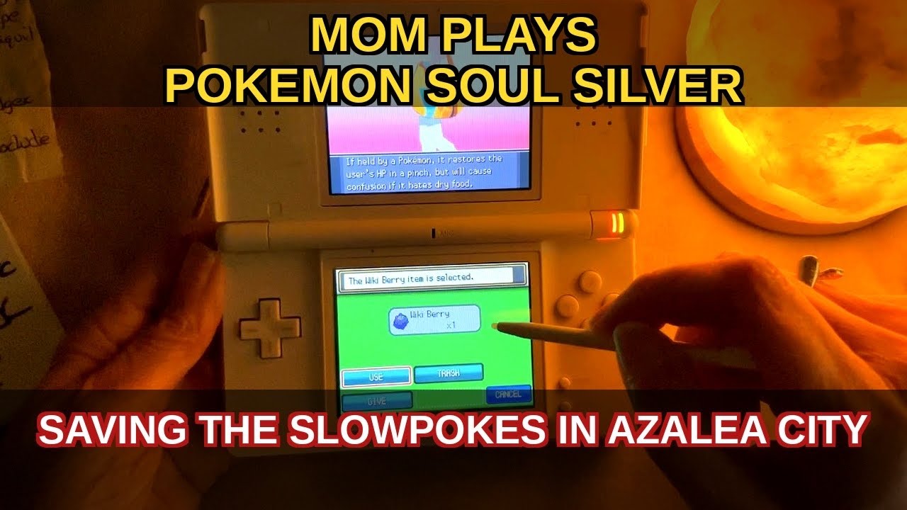 Mom Plays Pok&eacute;mon SoulSilver | Saving the Slowpokes & Exploring Azalea City | ASMR ⭐ 