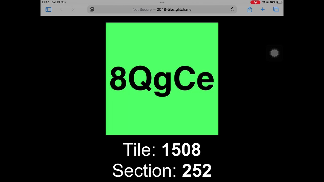 2048 Tiles 1 to Micrillion