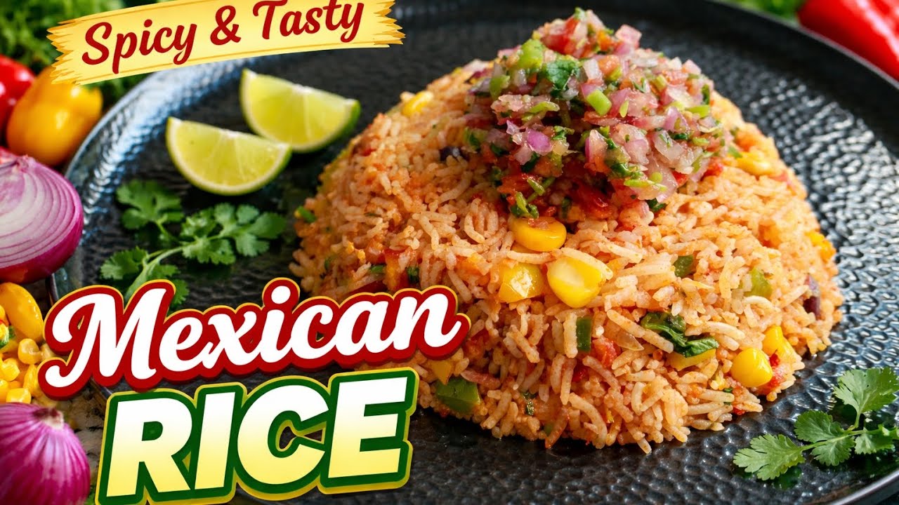 Restaurant Style Mexican Rice at Home Super Tasty Recipe