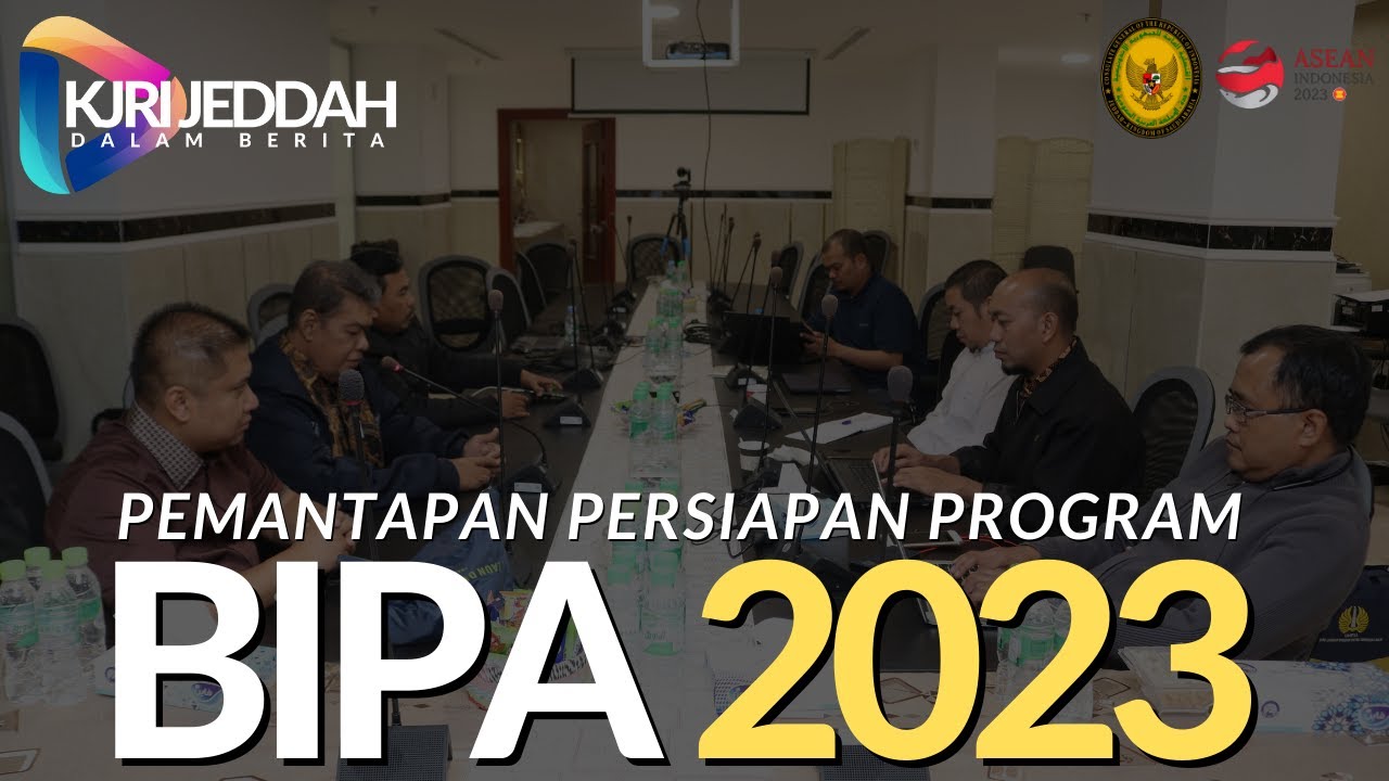 Persiapan dan Pemantapan Program BIPA 2023 | KJRI Jeddah Dalam Berita