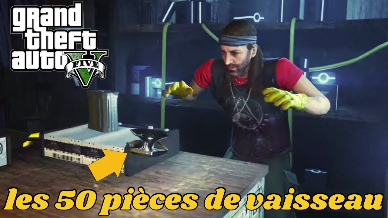 GTA V Emplacement des 50 pièces de vaisseau d’Omega