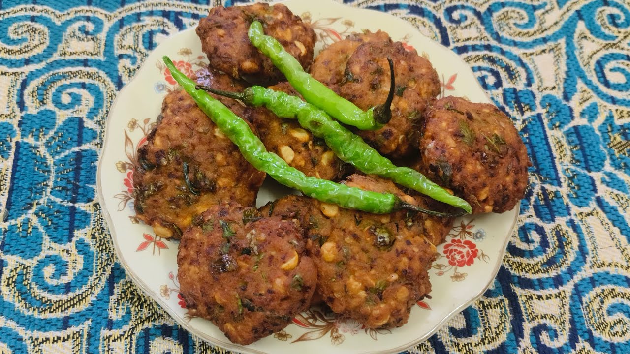 Ramzan Special ✨ Chane Dal Ke Vade || Tasty & Easy Recipe By Hyderabad kitchen zaika 