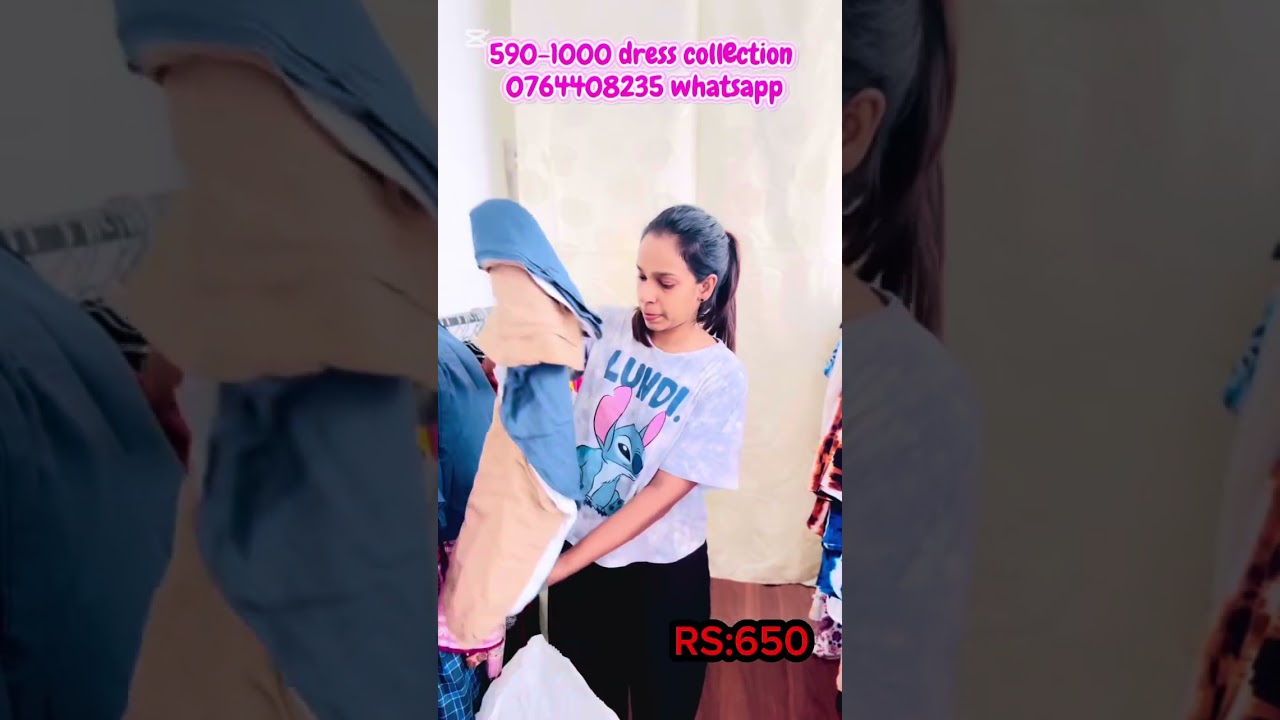 590 සිට night dress ලස්සන dress 😍අපිව subscribe කරන්න 😍#viral #fashion #youtube #srilanka 