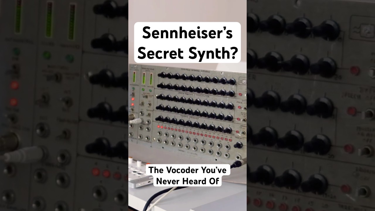 The Forgotten Vocoder: Hainbach Explores Sennheiser’s Hidden Synth History | Sennheiser