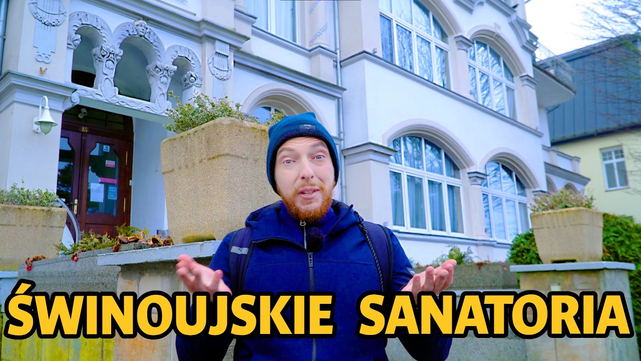 PRZEPIĘKNE SANATORIA W ŚWINOUJŚCIU - Spacerujemy i zwiedzamy