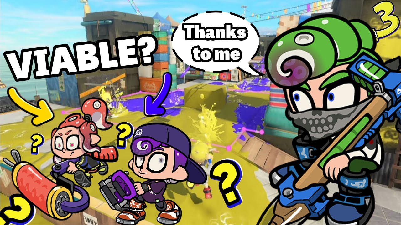 What Weapons are Viable in Competitive Splatoon? [Tierlist 9.0]