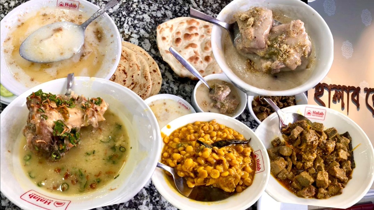 ঢাকা শহরের লুকানো হালাব রেস্তোরা Breakfast ! স্বাদ আপনাকে অবাক করবেই 💯  RAVLOGE