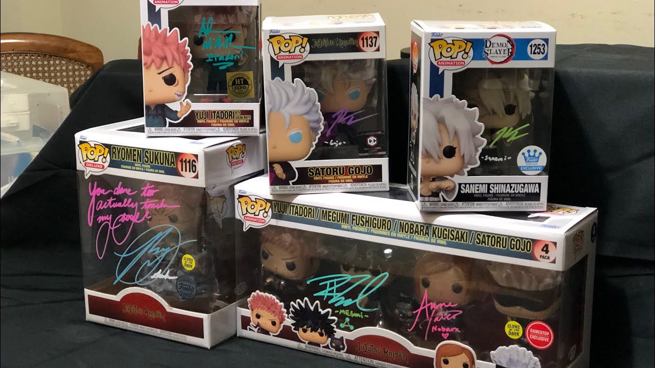 Дзюдзюцу Кайсен подписал контракт с Funko Pops!