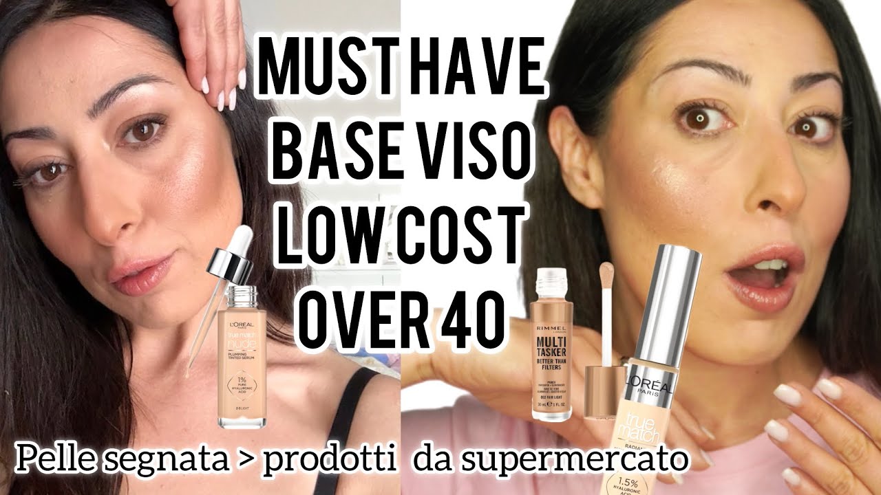 BASE VISO CHE NON SEGNA LE RUGHE  I MIGLIORI PRODOTTI LOW COST PER PELLE MATURA E SEGNATA