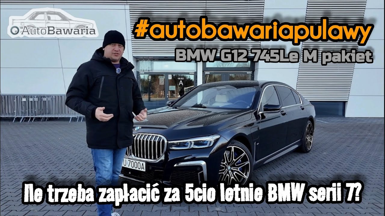 Ile trzeba zapłacić za 5cio letnie BMW serii 7? BMW G12 745Le M - for sale!#autobawariapulawy